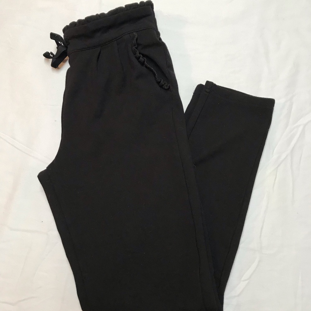 Girls Pants with Ruffle Detail